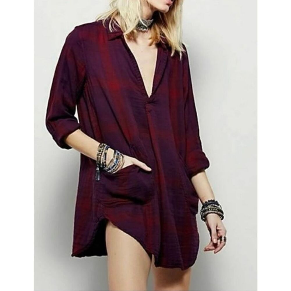 Free People x CP Shades Teton in Matador Double Cotton Gauze size XS Oversized P